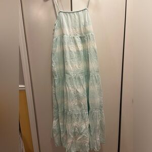 Aerie NWT green ombré size M long sundress